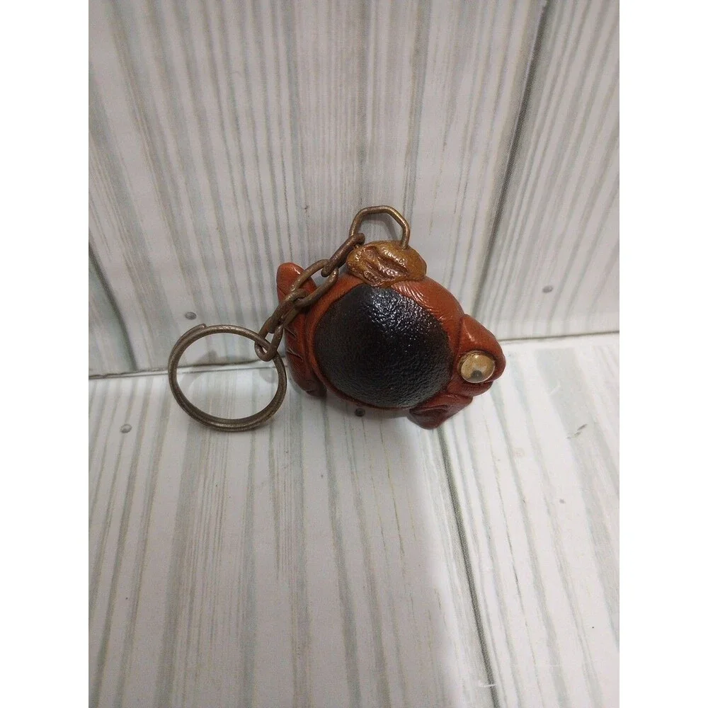 Unique WOODEN FISH KEY CHAIN 2